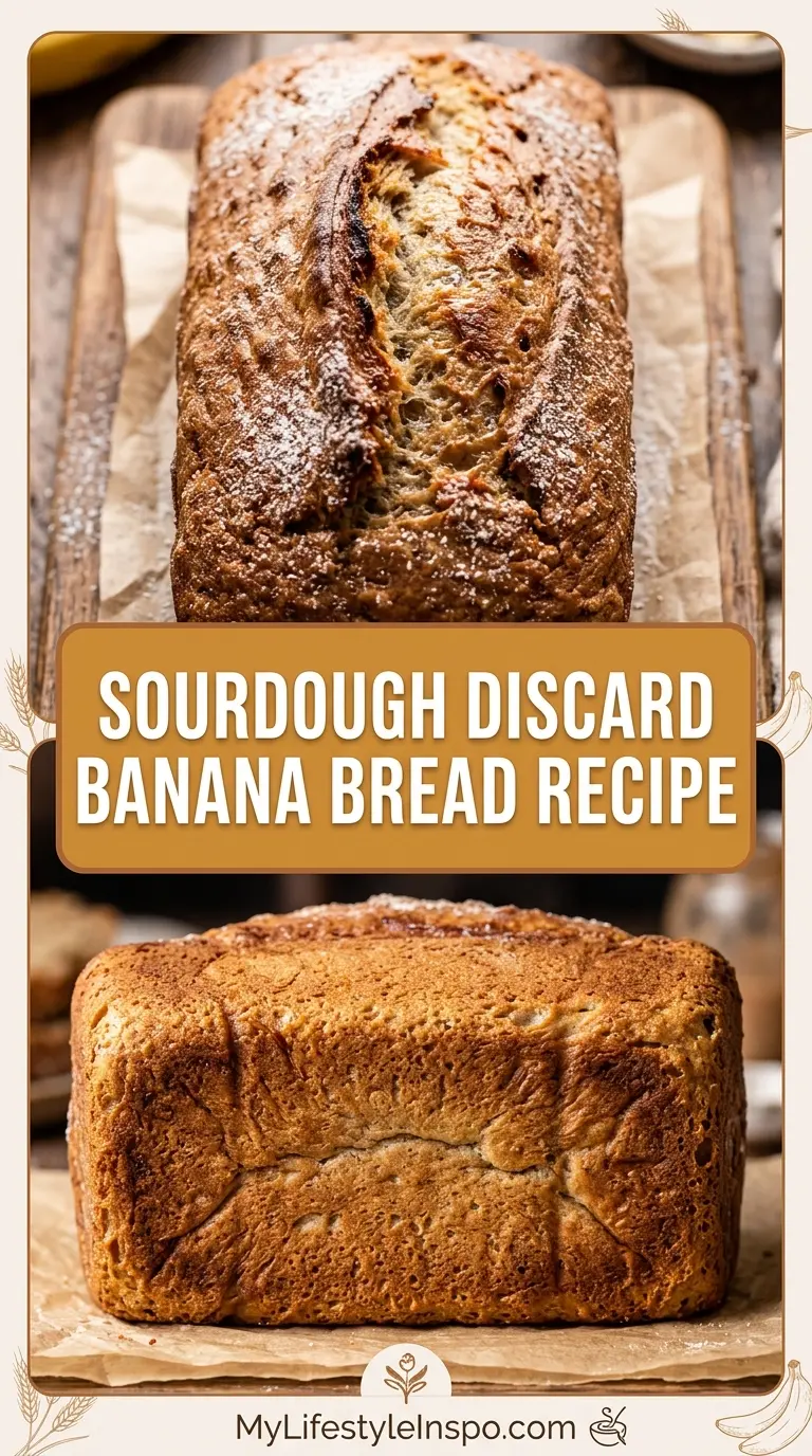 Sourdough Discard Banana Bread Recipe