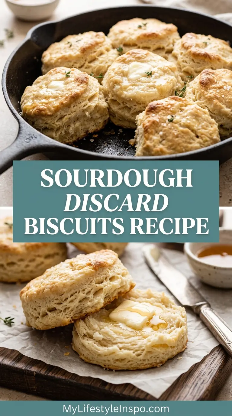 Sourdough Discard Biscuits Recipe
