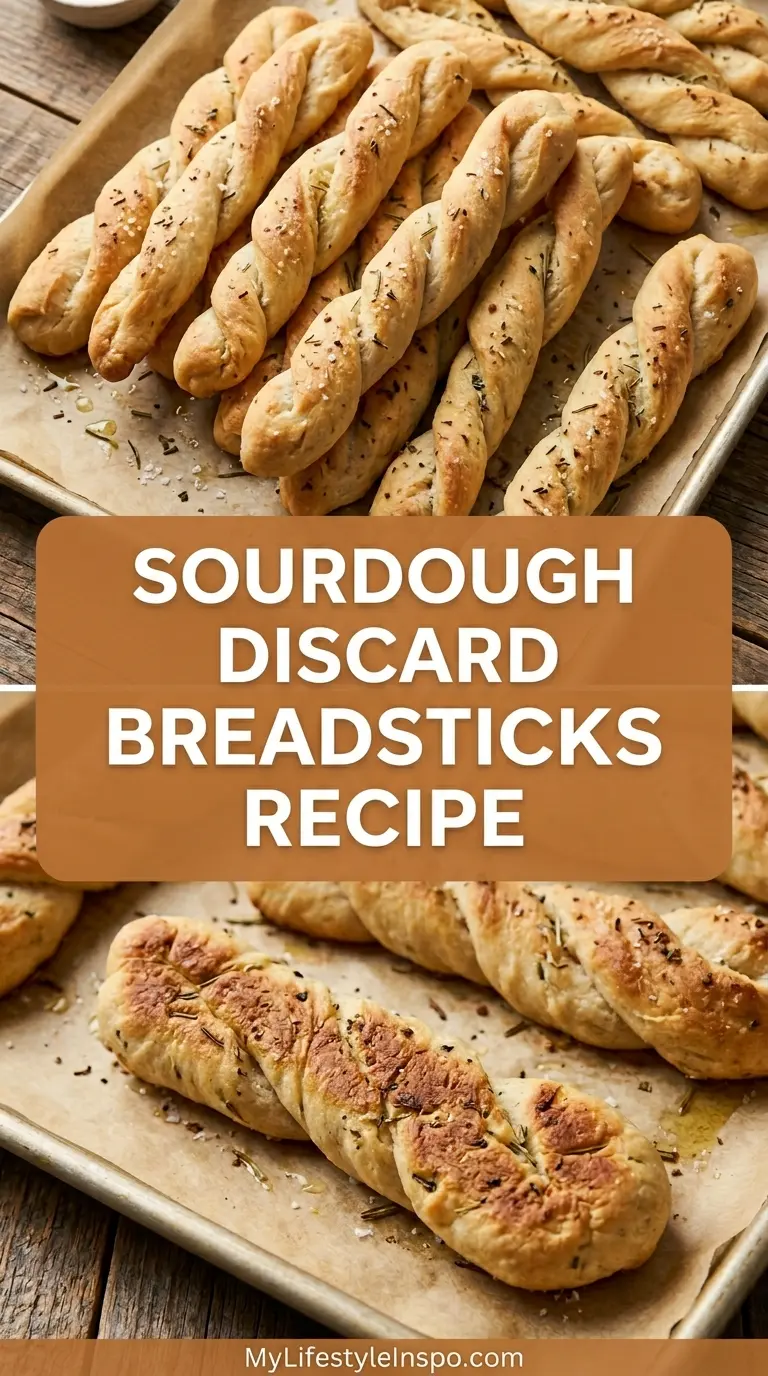 Sourdough Discard Breadsticks Recipe