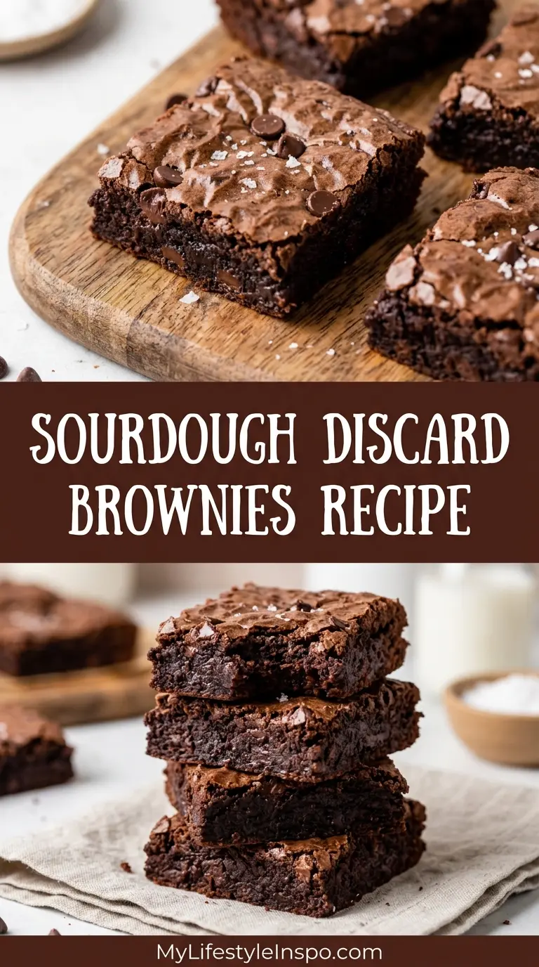 Sourdough Discard Brownies Recipe