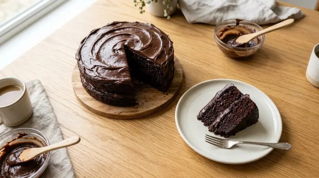 Sourdough Discard Chocolate Cake Recipe