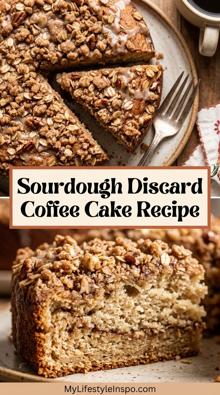 Sourdough Discard Coffee Cake Recipe