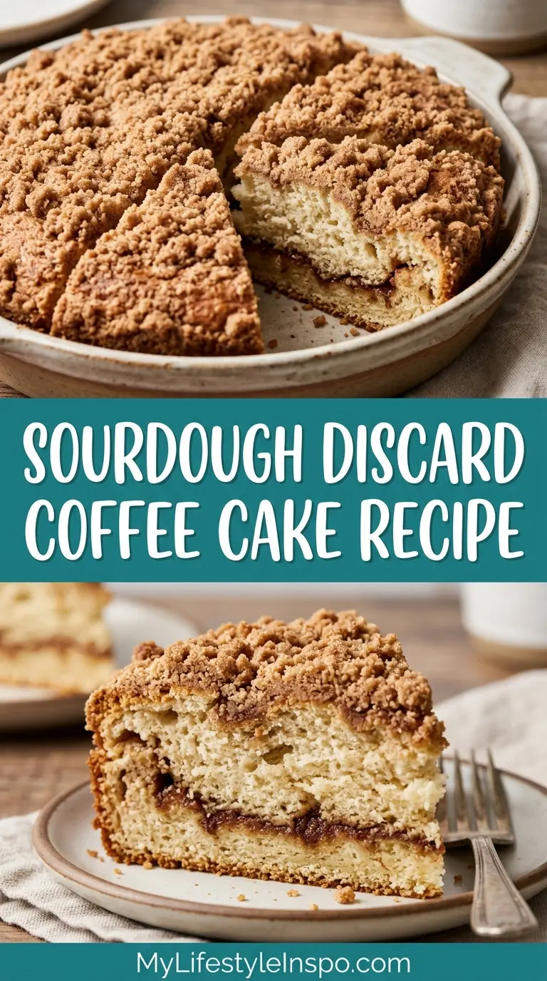 Sourdough Discard Coffee Cake Recipe