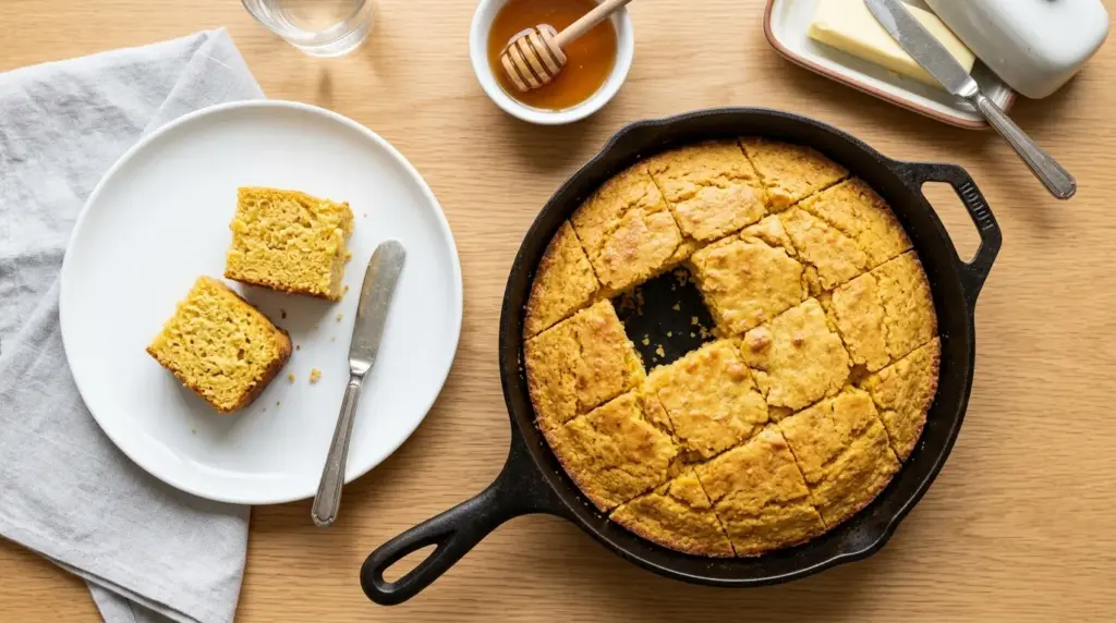 Sourdough Discard Cornbread Recipe