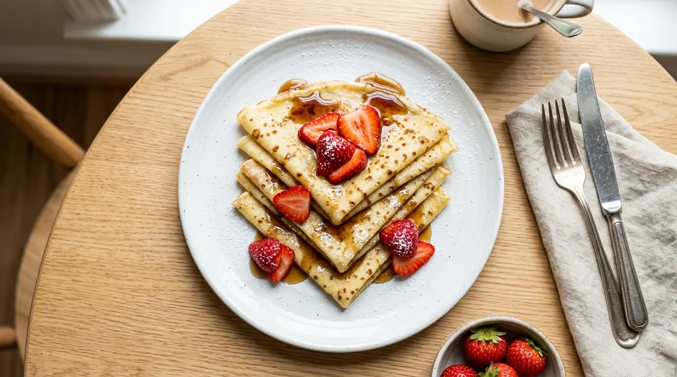 Sourdough Discard Crepes Recipe