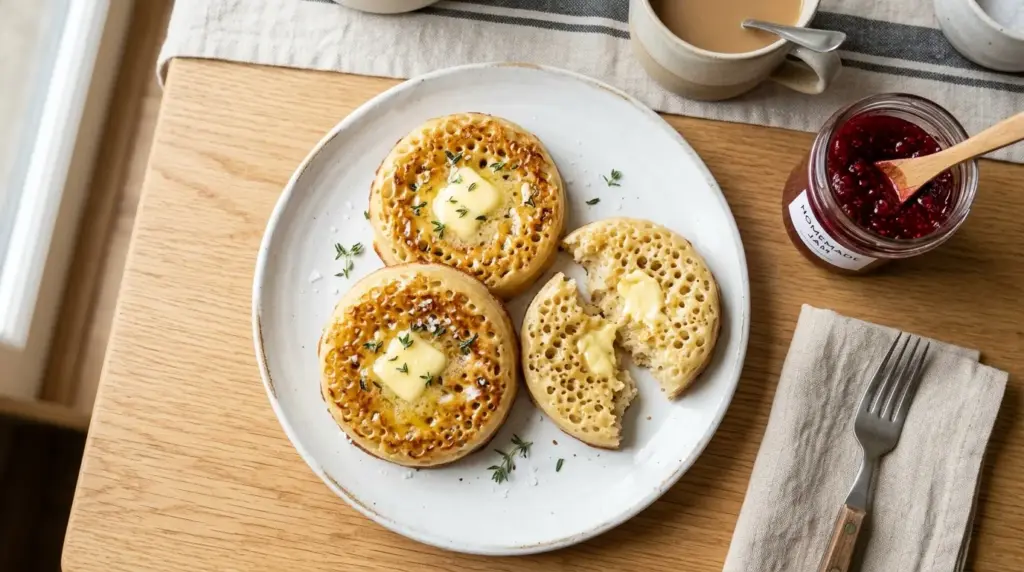 Sourdough Discard Crumpets Recipe