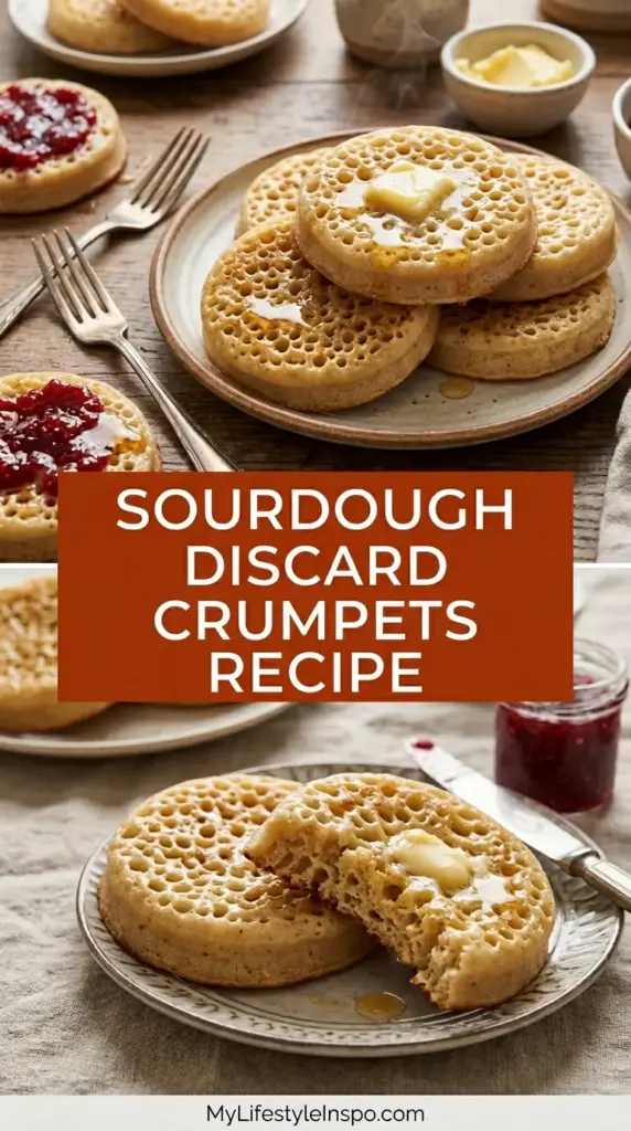 Sourdough Discard Crumpets Recipe
