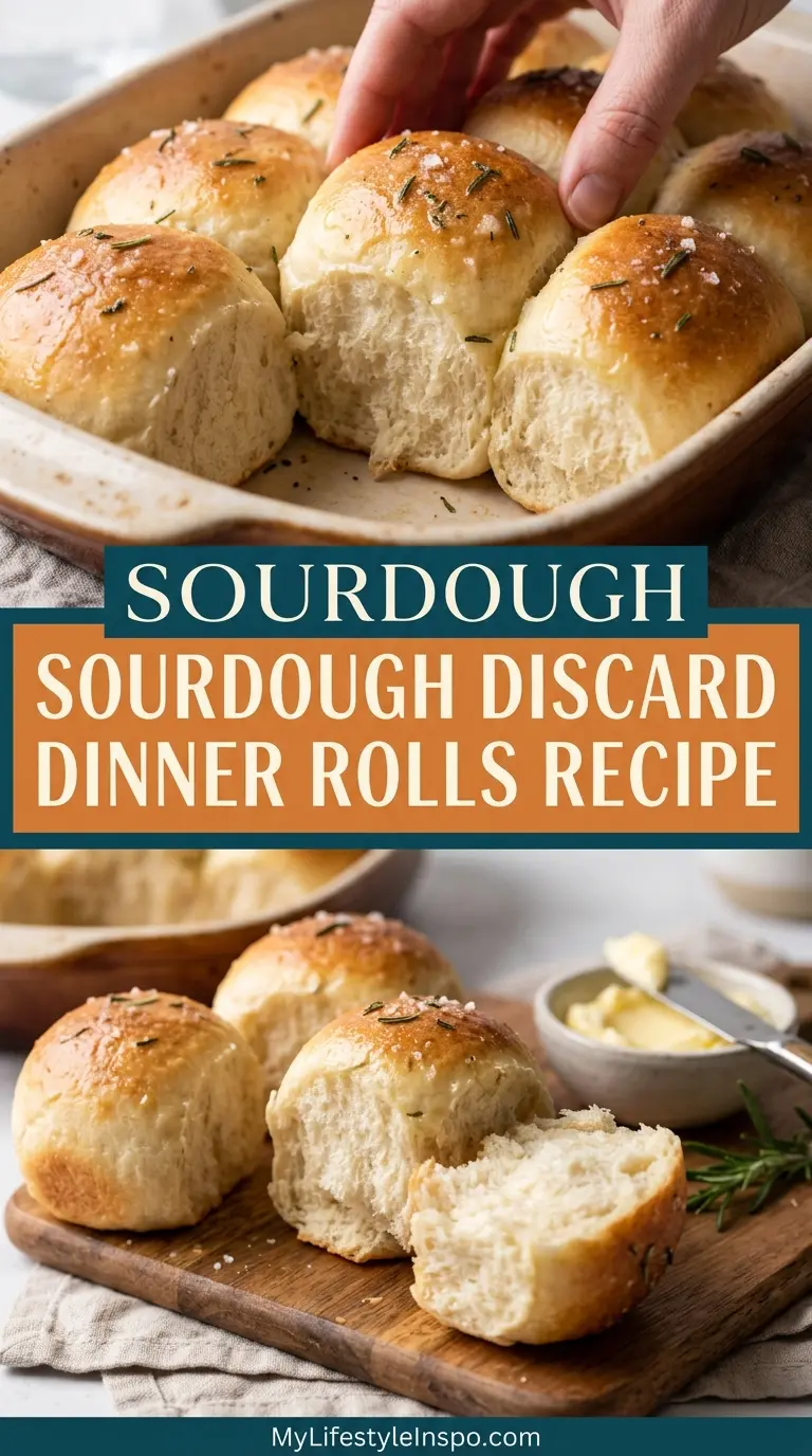 Sourdough Discard Dinner Rolls Recipe