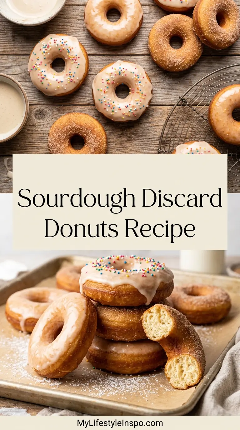 Sourdough Discard Donuts Recipe