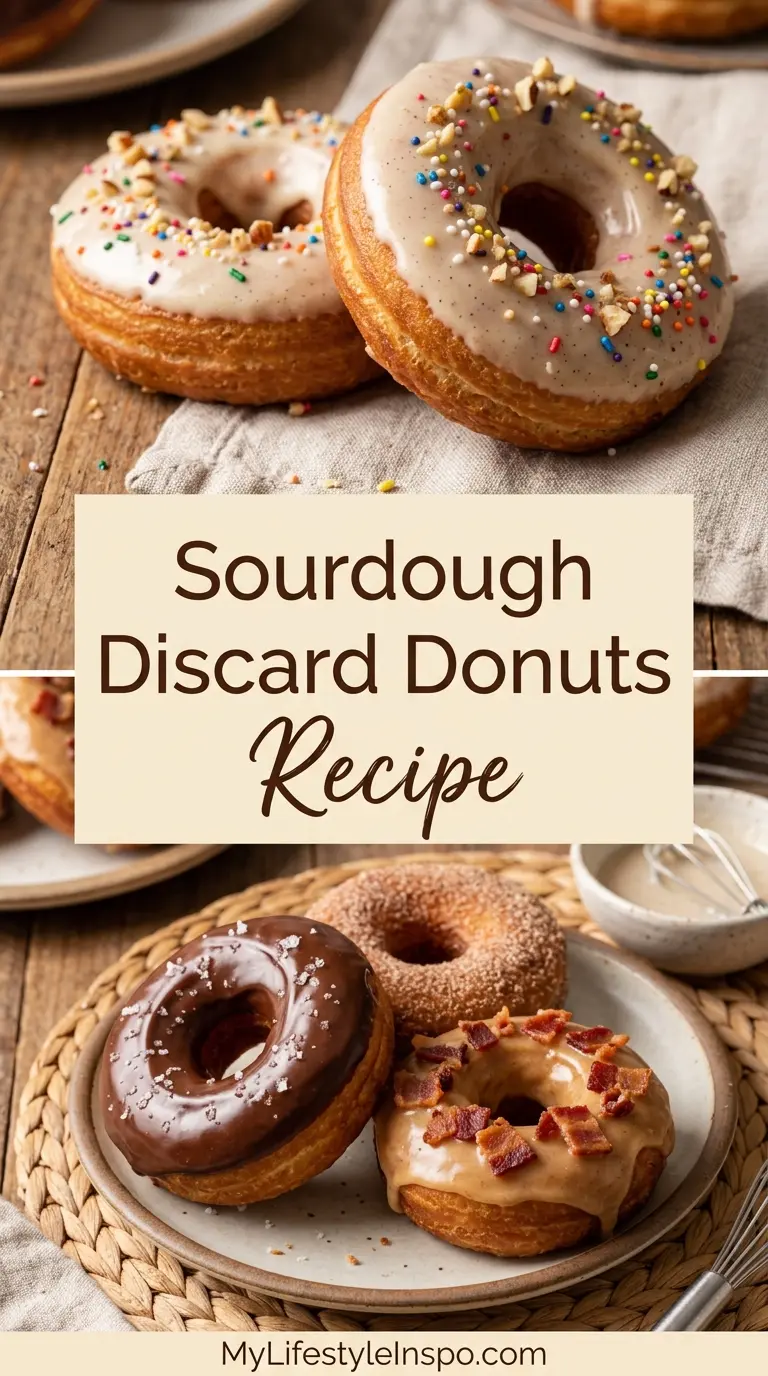 Sourdough Discard Donuts Recipe