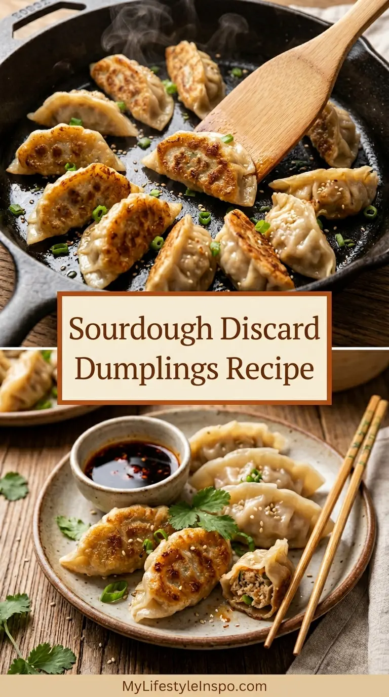 Sourdough Discard Dumplings Recipe