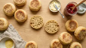 Sourdough Discard English Muffins Recipe