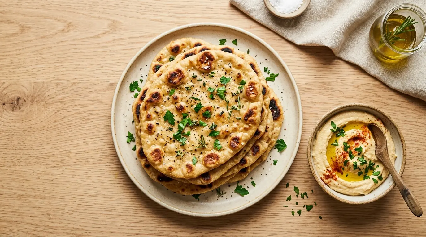 Sourdough Discard Flatbread Recipe