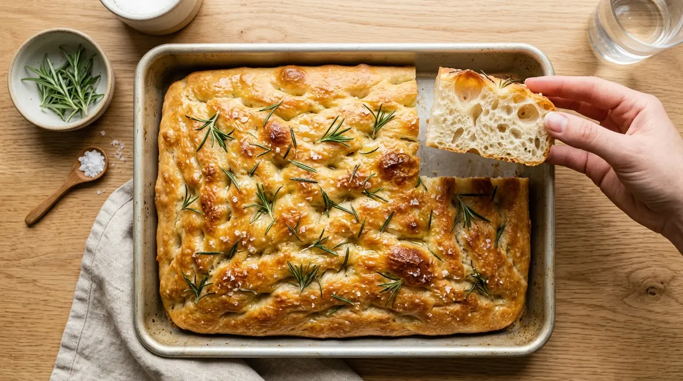 Sourdough Discard Focaccia Recipe