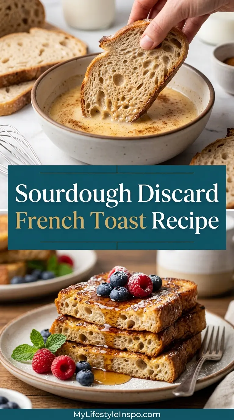 Sourdough Discard French Toast Recipe