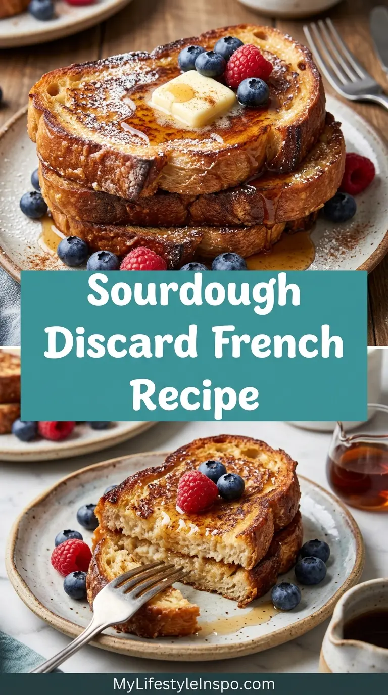 Sourdough Discard French Toast Recipe