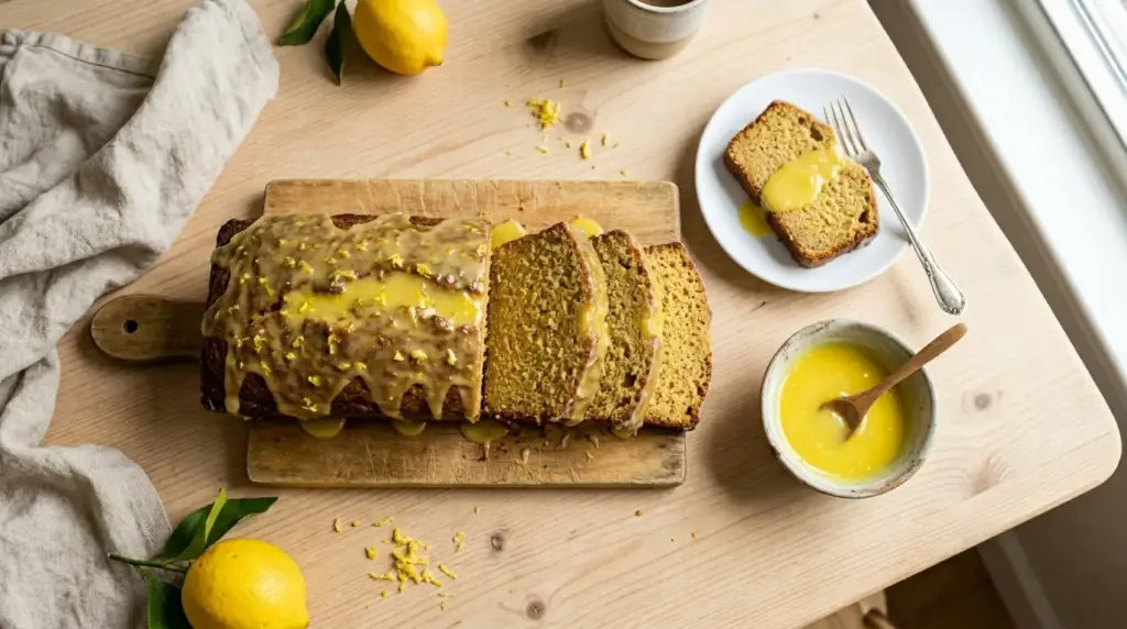 Sourdough Discard Lemon Loaf Recipe