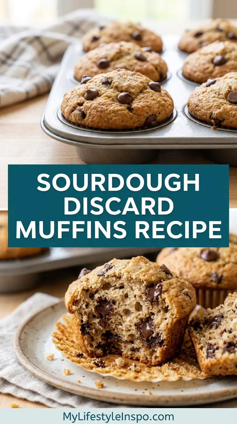Sourdough Discard Muffins Recipe