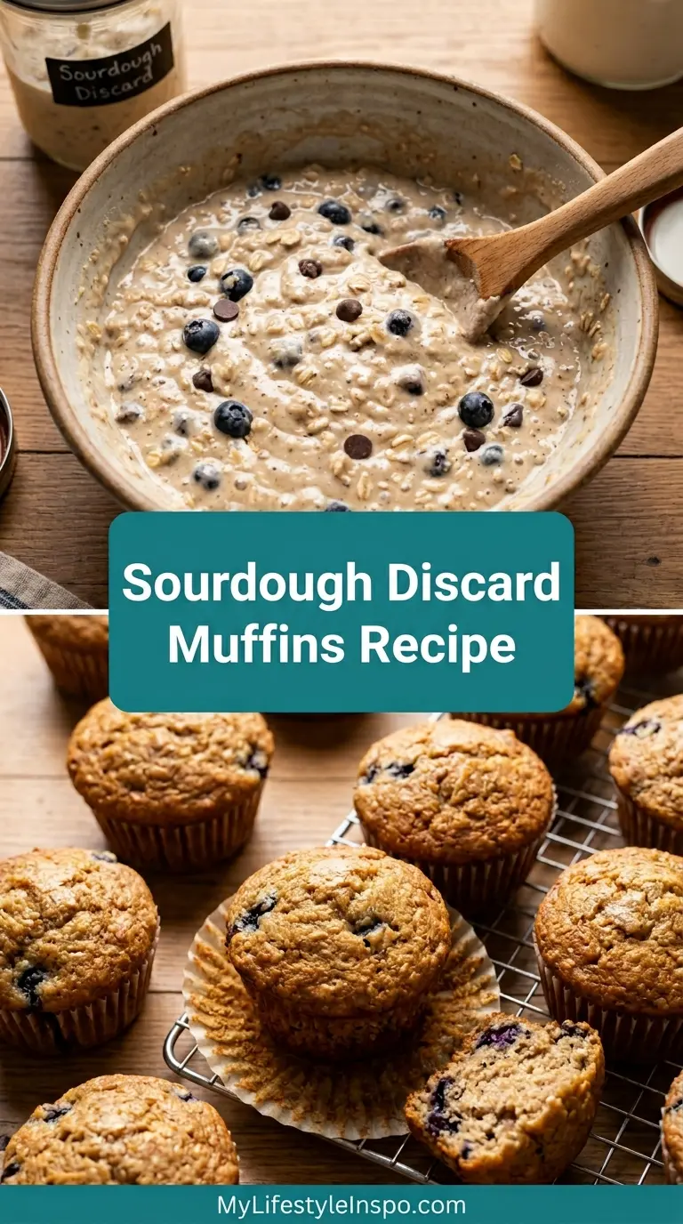 Sourdough Discard Muffins Recipe