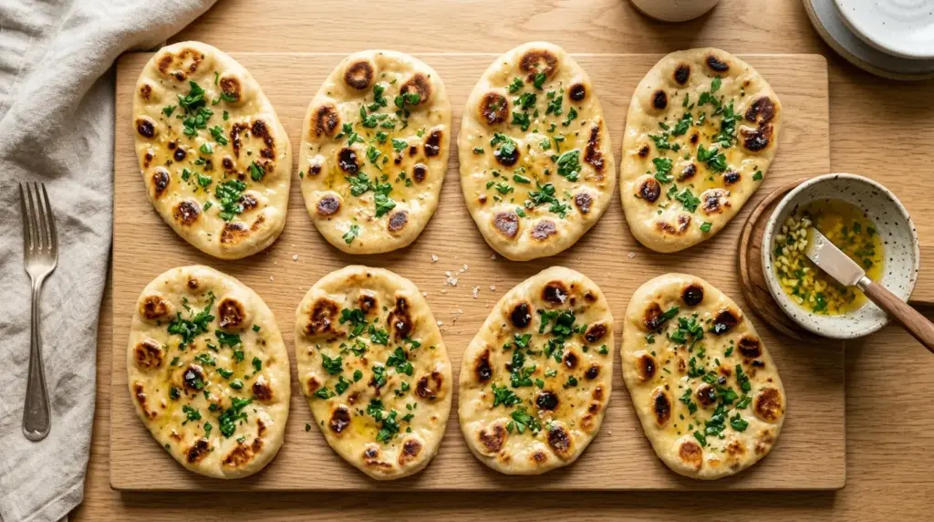 Sourdough Discard Naan Recipe