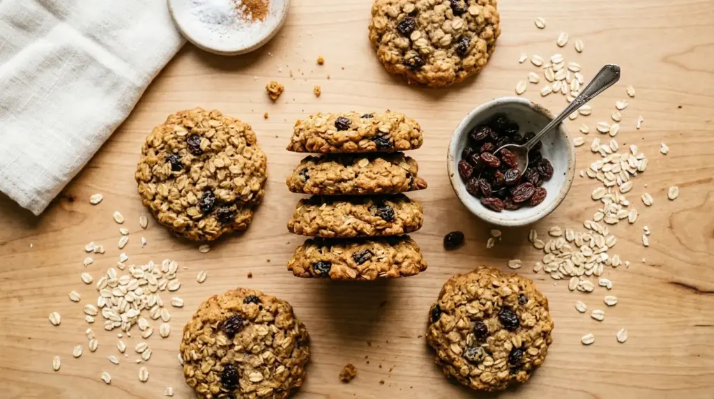 Sourdough Discard Oatmeal Cookies Recipe
