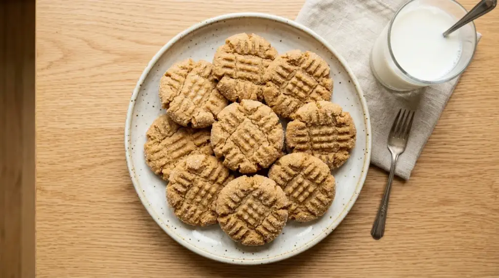 Sourdough Discard Peanut Butter Cookies Recipe