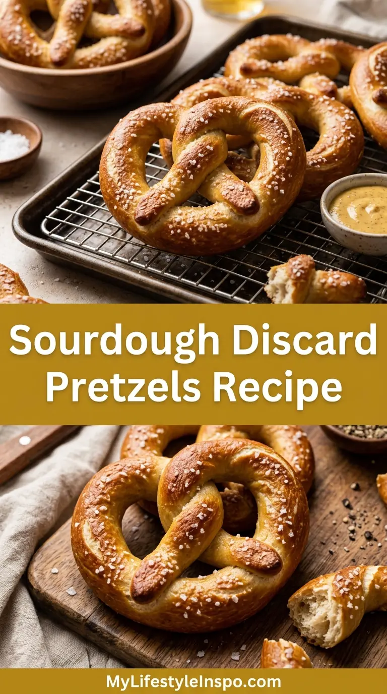 Sourdough Discard Pretzels Recipe