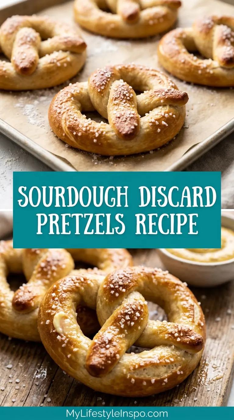 Sourdough Discard Pretzels Recipe