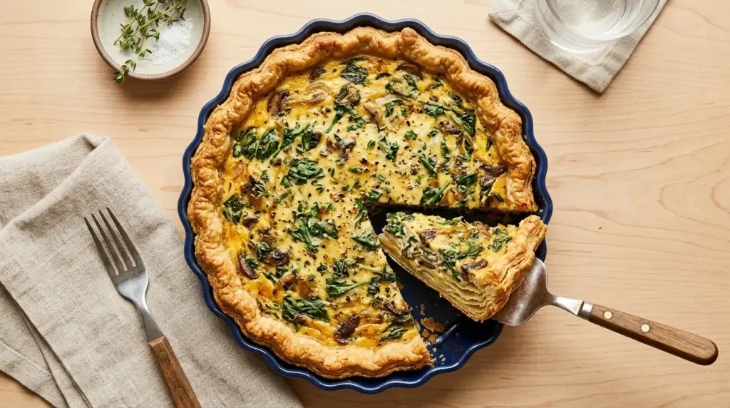 Sourdough Discard Quiche Crust Recipe