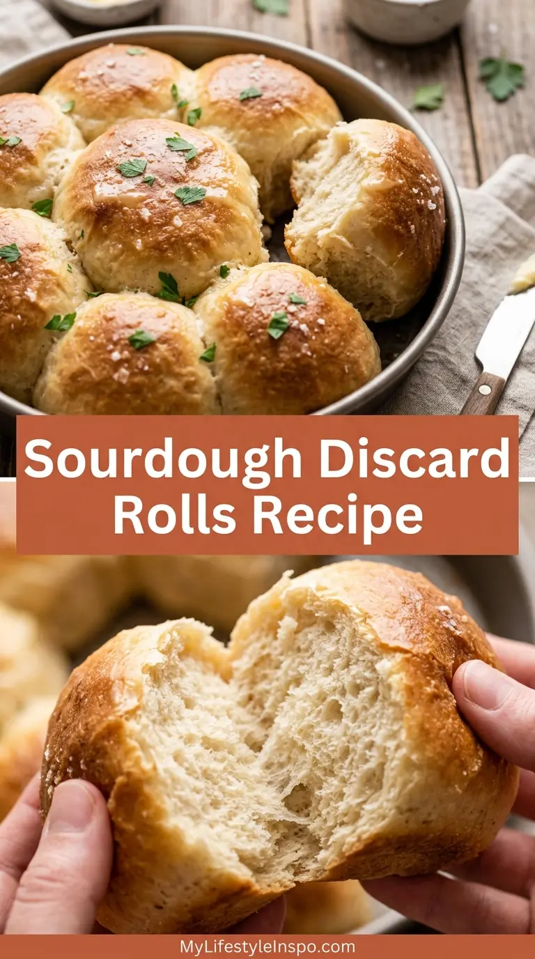 Sourdough Discard Rolls Recipe