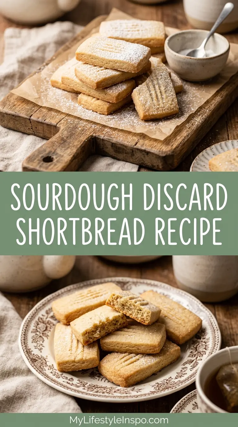 Sourdough Discard Shortbread Recipe