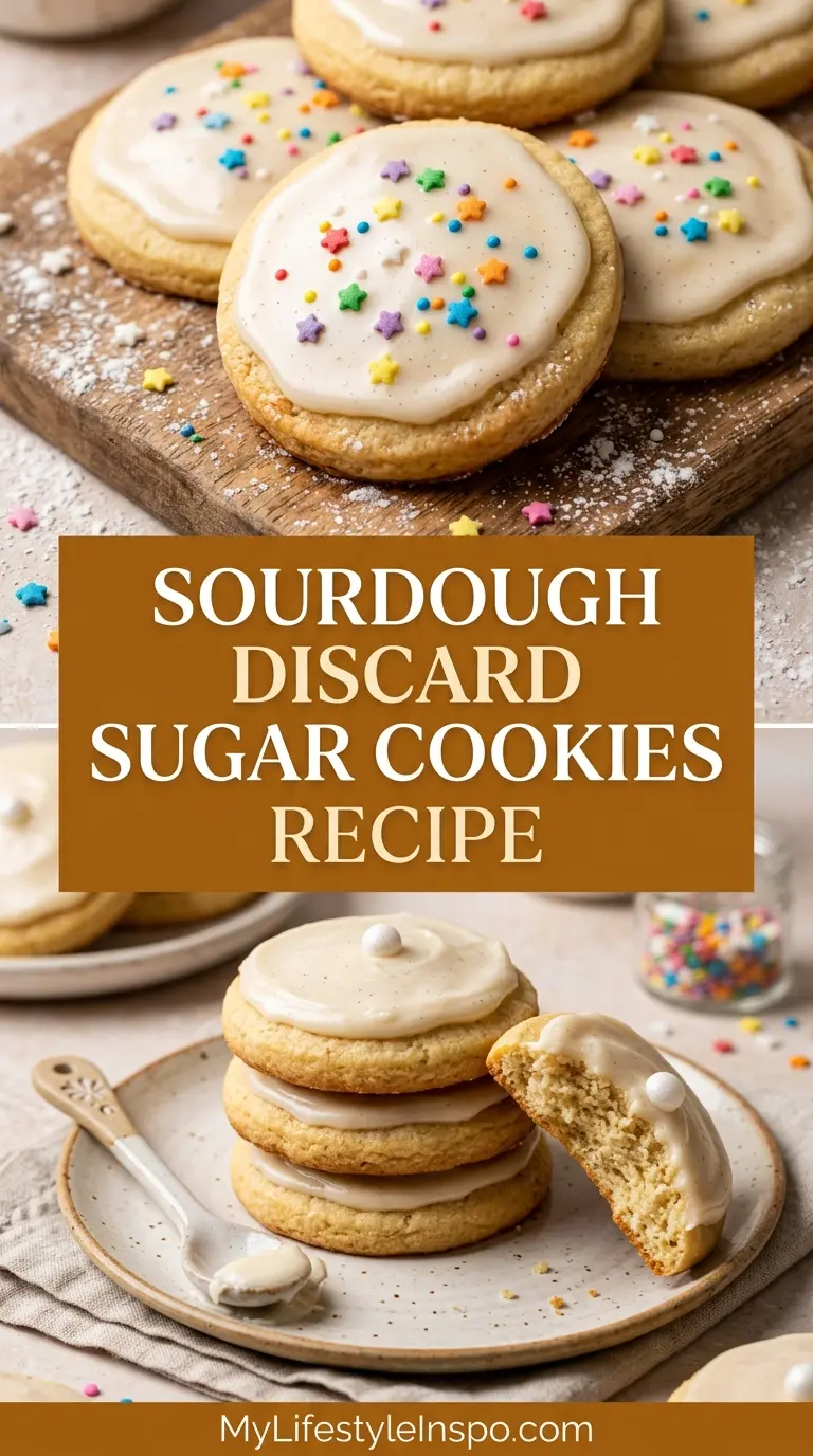 Sourdough Discard Sugar Cookies Recipe
