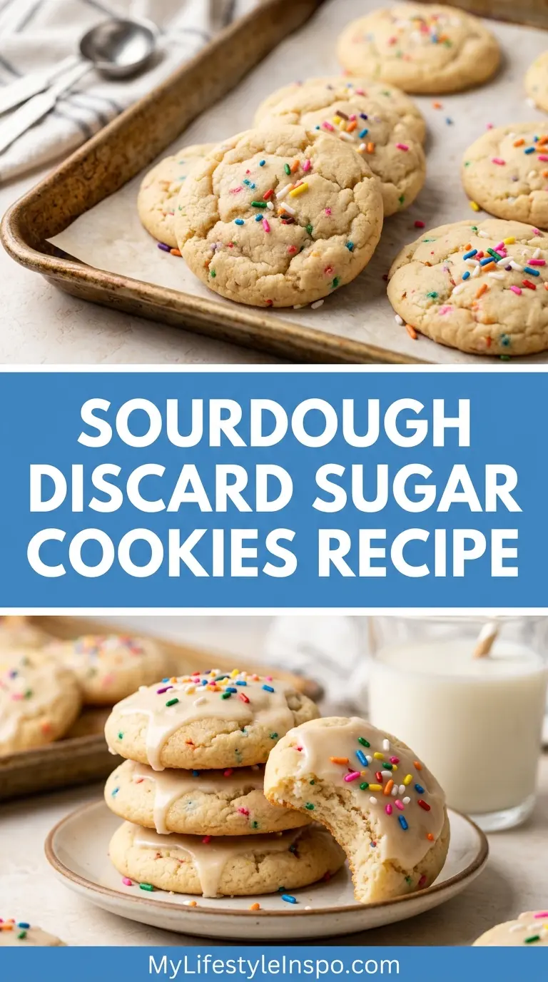 Sourdough Discard Sugar Cookies Recipe