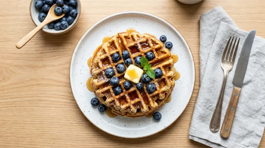 Sourdough Discard Waffles Recipe