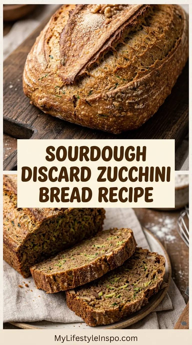 Sourdough Discard Zucchini Bread Recipe