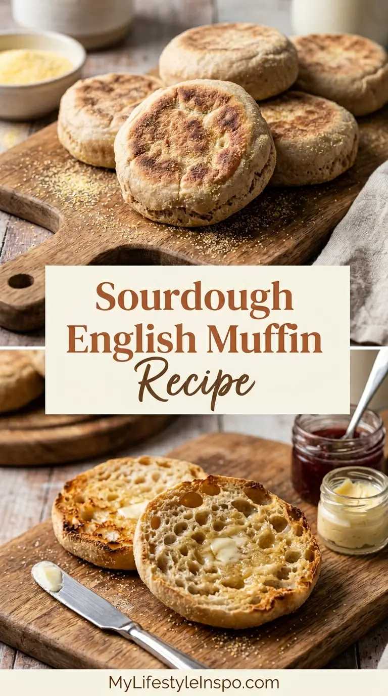 Sourdough English Muffin Recipe