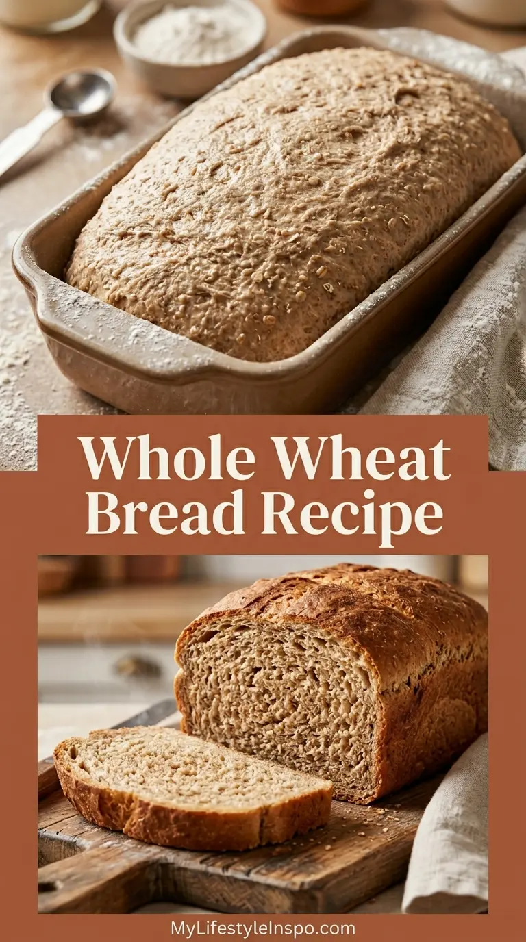 Whole Wheat Bread Recipe