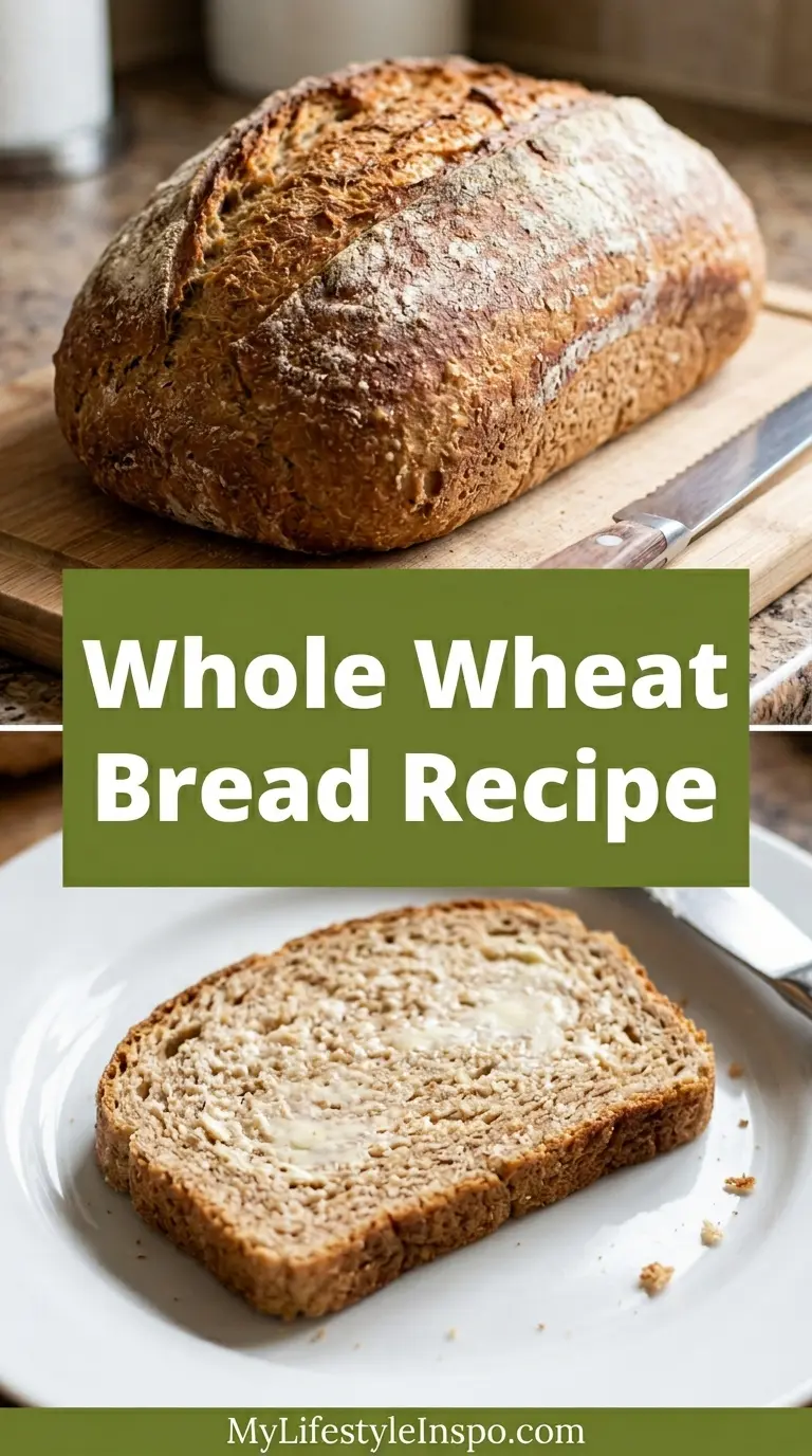 Whole Wheat Bread Recipe