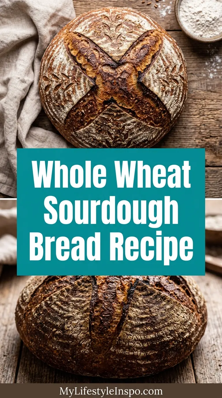 Whole Wheat Sourdough Bread Recipe