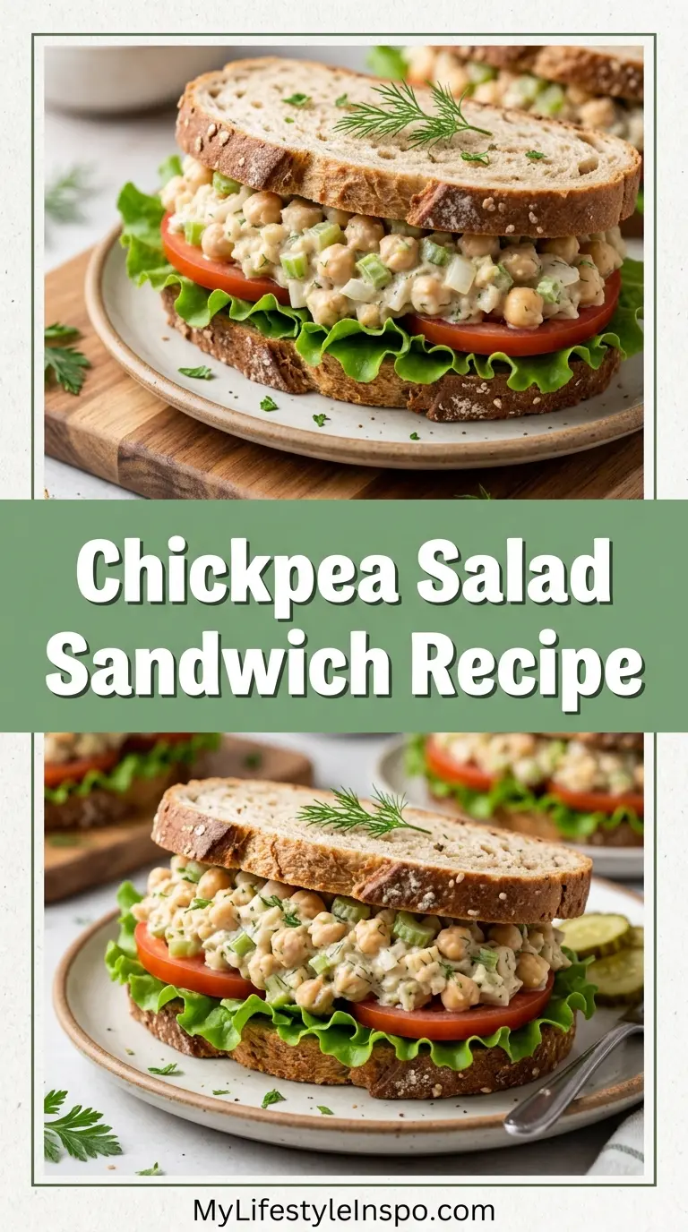 Chickpea Salad Sandwich Recipe