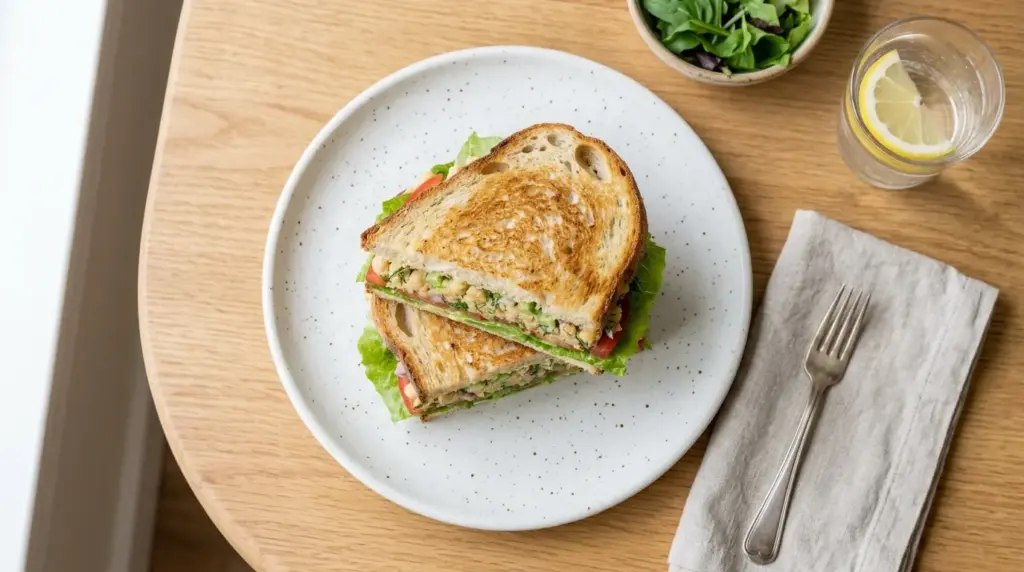 Chickpea Salad Sandwich Recipe