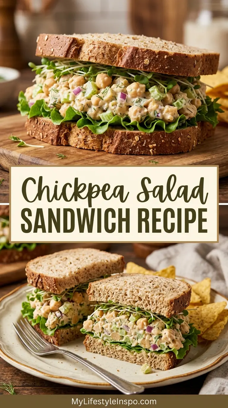 Chickpea Salad Sandwich Recipe