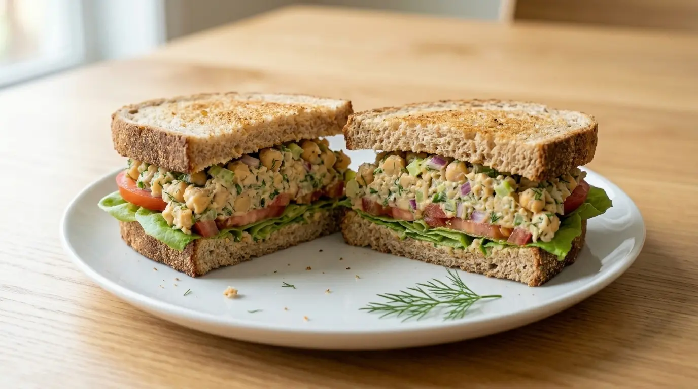 Chickpea Salad Sandwich Recipe