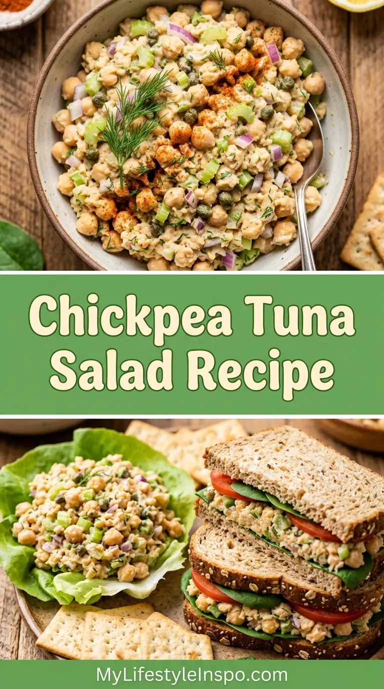 Chickpea Tuna Salad Recipe