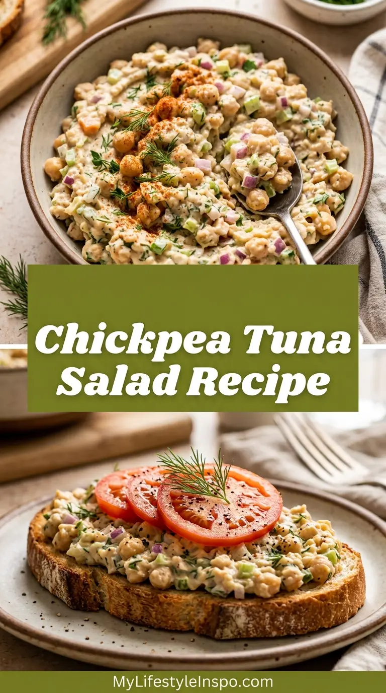 Chickpea Tuna Salad Recipe