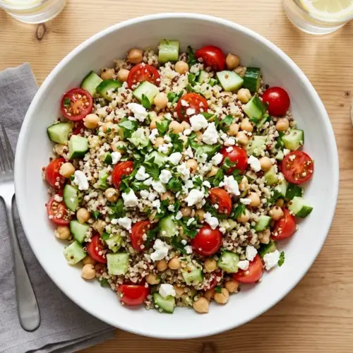 Quinoa Chickpea Salad Recipe